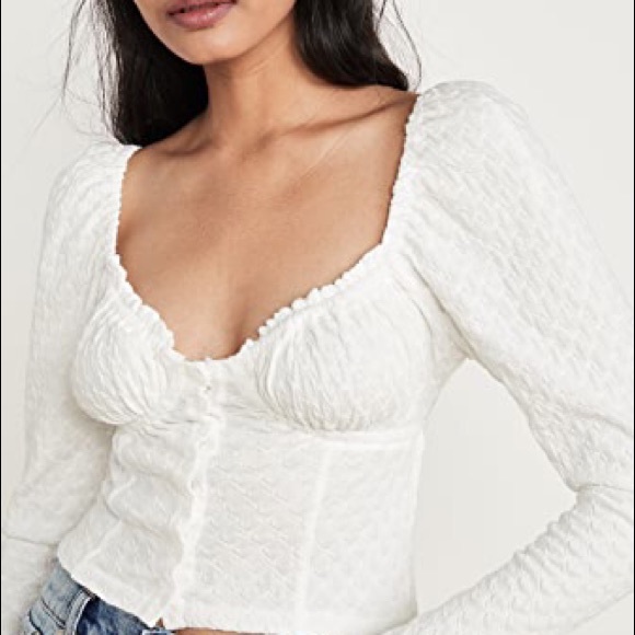 free people ladybug long sleeve top - Picture 3 of 3